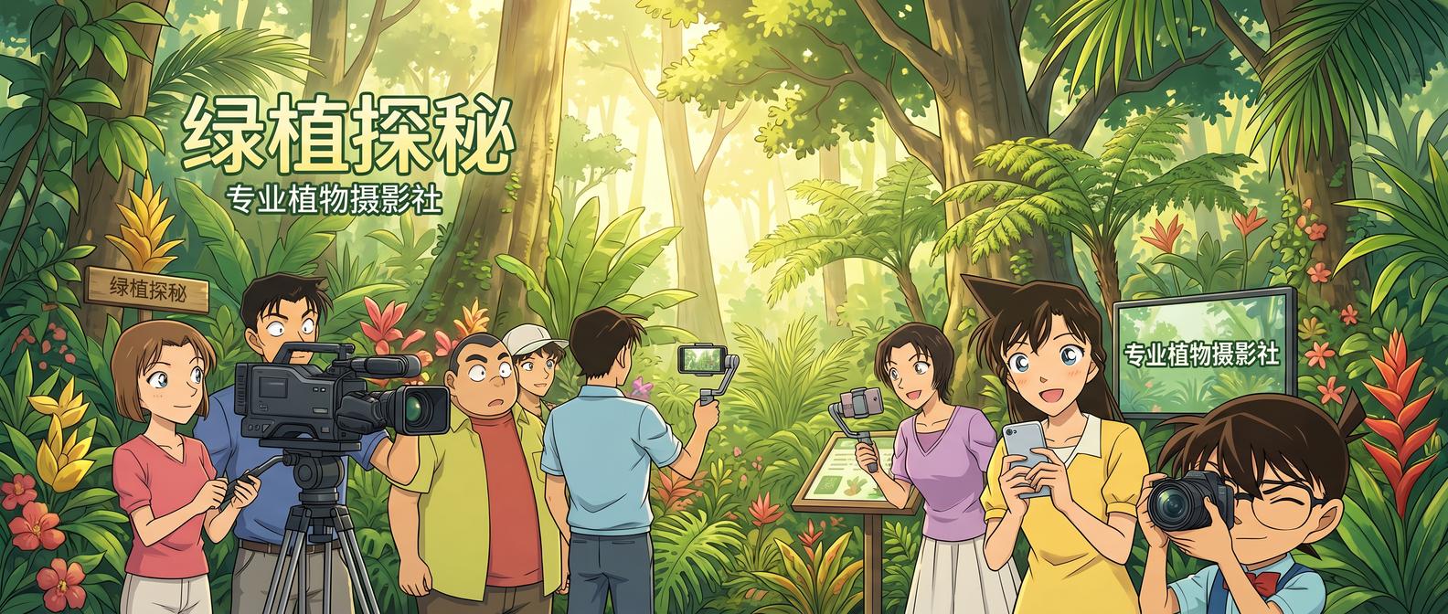 高清动漫植物视频社区Banner